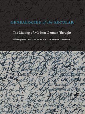 cover image of Genealogies of the Secular